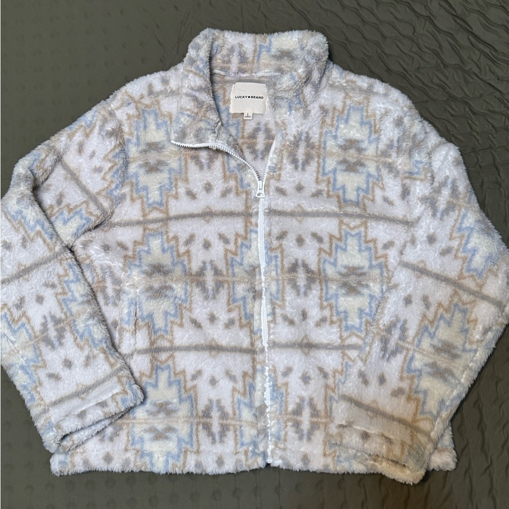 Lucky Brand Sherpa Jacket Size Large